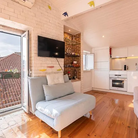Peaceful Loft - Amazing Terrace & View 리스본