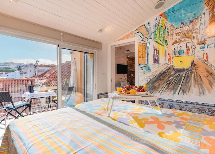 Peaceful Loft - Amazing Terrace & View Lisbon