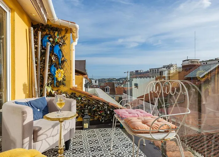 Peaceful Loft - Amazing Terrace & View * Lisbon