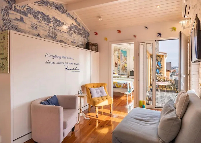 Peaceful Loft - Amazing Terrace & View * Lisbon