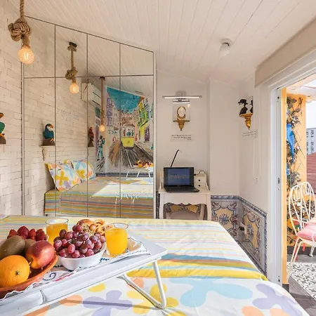 Peaceful Loft - Amazing Terrace & View Lizbona